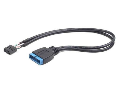 Gembird Przedłużacz USB PIN HEADER USB 3.0 19Pin->USB 2.0 9Pin 30cm-197186