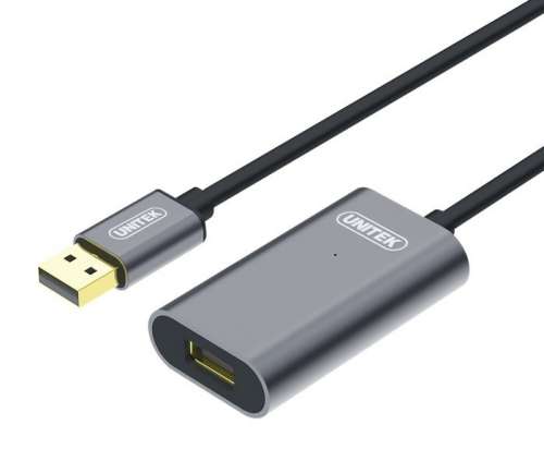 Unitek Przedłużacz USB 2.0 15m AM-AF, Premium; Y-273-271287