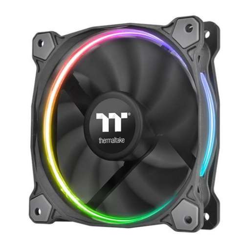 Thermaltake Wentylator Riing 14 RGB TT Premium Edition 3 Pack (3x140mm, LNC, 1400 RPM) Retail/BOX-238208