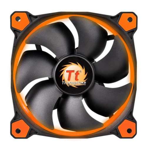 Thermaltake Wentylator Riing 14 LED Orange (140mm, LNC, 1400 RPM) Retail/Box-238232