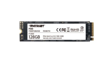 Patriot Dysk SSD P300 128GB M.2 PCIe Gen 3 x4 1600/600-424002