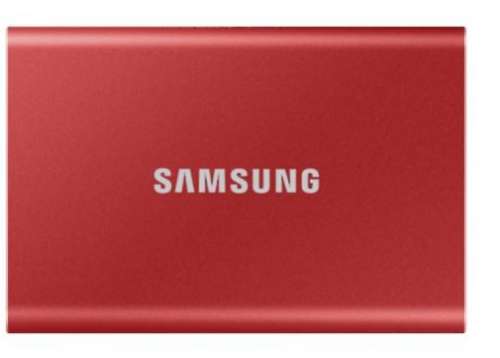 Samsung Dysk Portable T7 2TB USB3.2 GEN.2 czerwony-377960