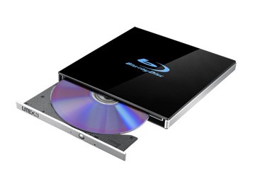 LiteOn Nagrywarka zewnętrzna EB1 Ultra-slim 4K BLU-RAY/DVD USB czarna-304506