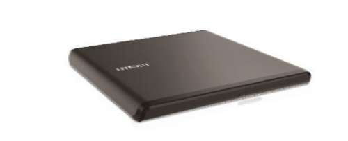 LiteOn Nagrywarka zewnętrzna ES1 Ultra-slim DVD USB czarna-245074