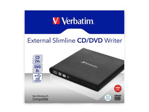 Verbatim Nagrywarka DVD-RW USB 2.0 zewnętrzna-237806