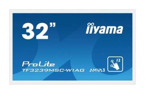 IIYAMA Monitor wielkoformatowy 31.5 cala TF3239MSC-W1AG,AMVA,HDMIx2,DP,RJ45,IP54,24/7,POJ.12p-1090898