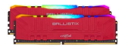 CRUCIAL Pamięć DDR4 Ballistix RGB 32/3200 (2*16GB) CL16 Czerwona-1022366