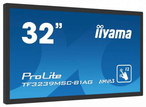 IIYAMA Monitor 32 cale TF3239MSC-B1AG,AMVA,HDMIx2,DP,RJ45,IP54,24/7,POJ.12p-1018800