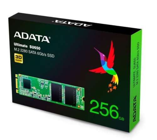 Adata Dysk SSD Ultimate SU650 256G M.2 TLC 3D 2280 SATA-1170306