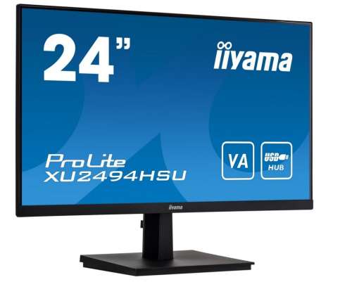 Monitor 24 cale XU2494HSU-B1 VA,FHD,HDMI,DP,VGA,USB,SLIM,2X2W -1184199