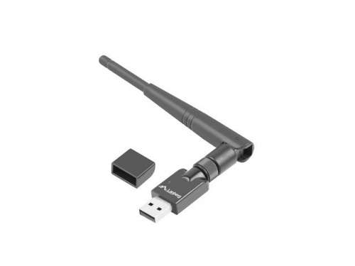 LANBERG Karta sieciowa USB N150 1 zewnętrzna antena  NC-0150-WE-346749