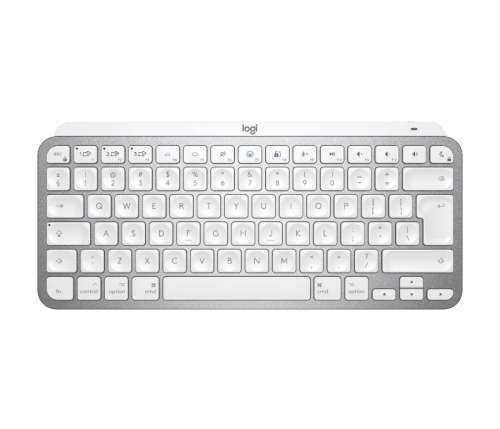 Logitech Klawiatura MX Keys Mini Mac Pale 920-010526 jasnoszara-1428417