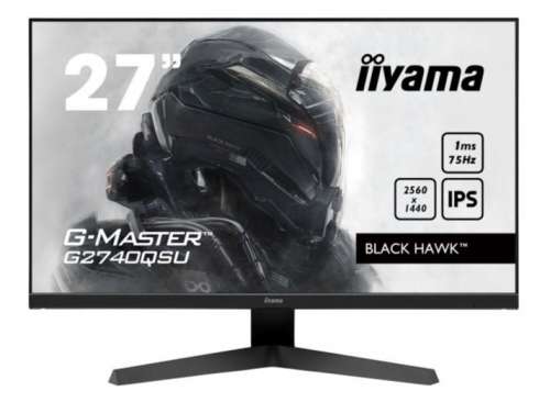 IIYAMA Monitor 27 cali G2740QSU-B1 + zestaw gamingowy Cobalt 330 Genesis-1613984