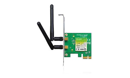 TP-LINK WN881ND karta WiFi N300 (2.4GHz) PCI-E 2x2dBi (SMA) BOX-25864