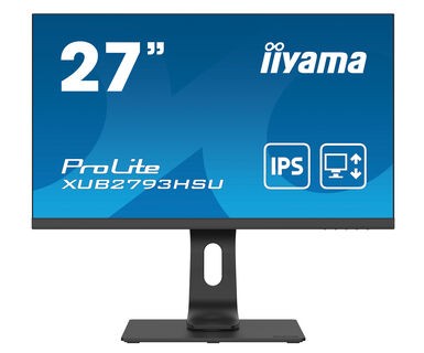 IIYAMA Monitor 27 caliXUB2793HSU-B4 IPS,FHD,HDMI,DP,VGA,USB3.0,2x2W-1859138