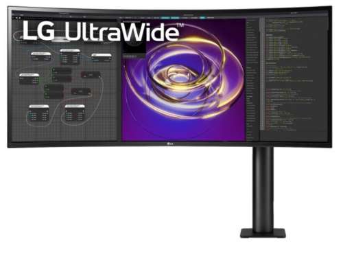 LG Electronics Monitor 34WP88C-B 34 cale QHD UltraWide AMD FreeSync-1915920