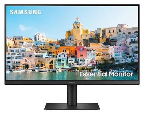 Samsung Monitor  24 cale LS24A400UJUXEN IPS 1920 x 1080 FHD 16:9   1xHDMI 1xUSB-C (65W) 1xDP 5ms HAS+PIVOT płaski 3Y-1915615