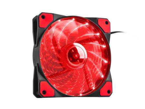 Genesis Wentylator do zasilacza/obudowy Hydrion 120 czerwony LED-28514