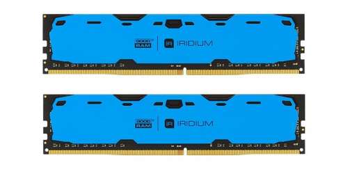 GOODRAM DDR4 IRIDIUM 8GB/2400(2 *4GB) 15-15-15 512*8 Niebieska-1063728