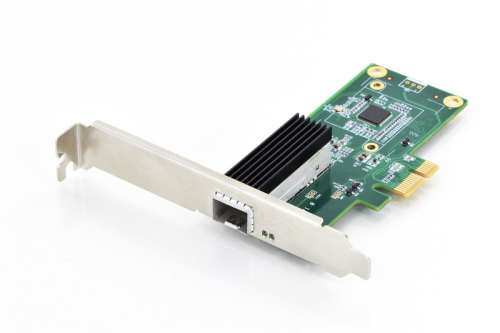 Karta sieciowa przewodowa PCI Express do SFP Gigabit 1000SX MM 1000LX/BX SM Low Profile-2128805
