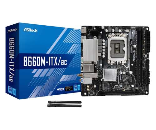 ASROCK Płyta główna B660M-ITX/ac s1700 2DDR4 DP/HDMI M.2 mini-ITX-2181783