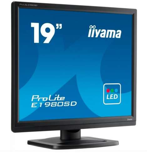 Monitor 19 cali ProLite E1980D-B1 VGA,DVI,5:4,TN,5ms,250cd -2206858