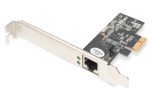 Digitus Karta sieciowa przewodowa PCI Express 1x RJ45 2.5 Gigabit Ethernet 10/100/1000/2500Mbps-2217812
