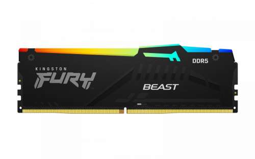 Kingston Pamięć DDR5 Fury Beast RGB 8GB(1*8GB)/6000 CL40-2297246
