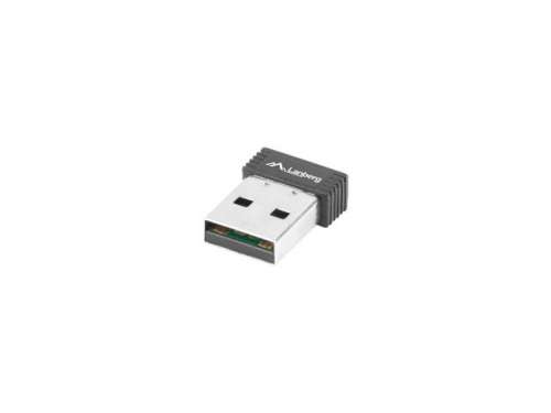LANBERG Karta sieciowa USB NANO N150 1 wewnętrzna antena  NC-0150-WI-346746
