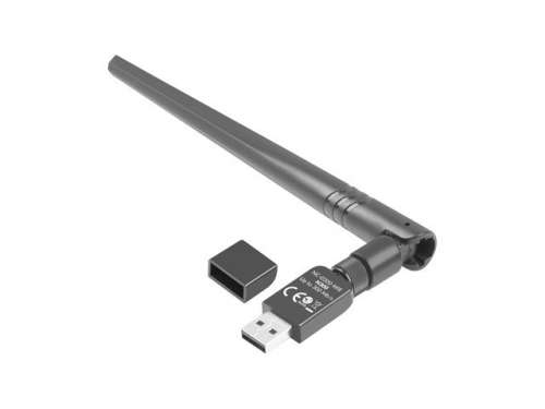 LANBERG Karta sieciowa USB N300 1+1 antena NC-0300-WIE-346754