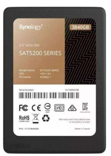 Synology Dysk SSD SATA 2,5 3,84TB SAT5210-3840G-2360426