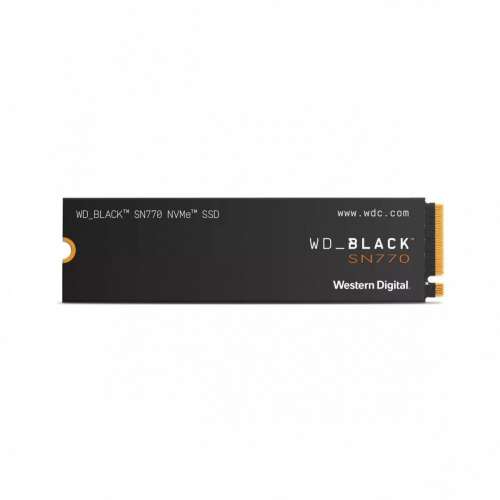 Dysk SSD WD Black 500GB SN770 NVMe 2280 M2 WDS500G3X0E-2442841