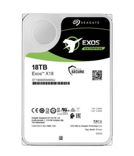 Dysk Exos X18 10TB 4Kn SATA 3,5 ST10000NM018G -2257283