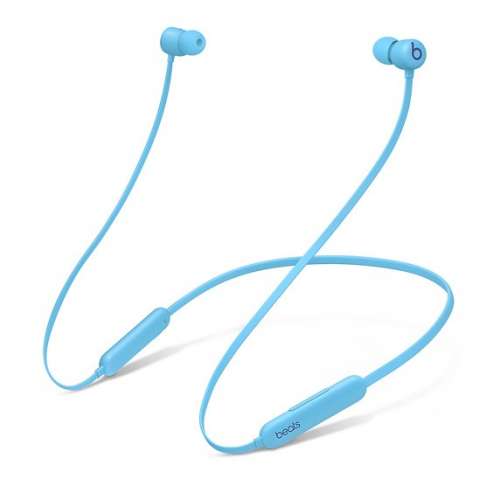 Beats Flex - bezprzewodowe słuchawki douszne zapewniające komfort użytkowania przez cały dzień - Płomienny niebieski-419672