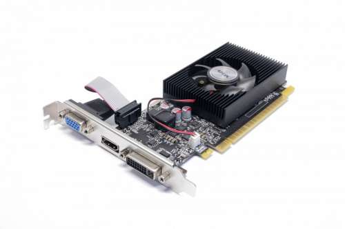 AFOX Karta graficzna - Geforce GT610 2GB DDR3 64Bit DVI HDMI VGA LP Fan V8-2910454