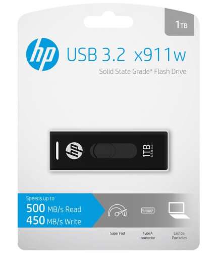 HP Inc. Pendrive 1TB HP USB 3.2 USB HPFD911W-1TB-2986248