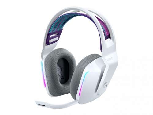 Logitech Słuchawki G733 Bezprzewodowy zestaw słuchawkowy do gier, biały-3013214