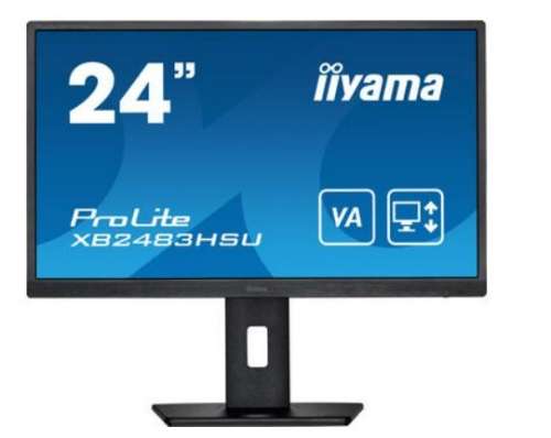IIYAMA Monitor 23.8 cala XB2483HSU-B5 HDMI,DP,VA,HAS(150mm),USB-3010992