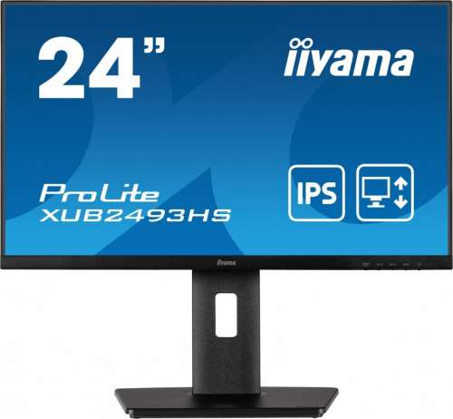 IIYAMA Monitor 23.8 cala XUB2493HS-B5 IPS.HDMI.DP.2x2W.HAS(150mm)-3011014