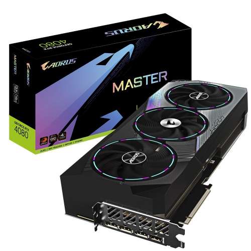 Gigabyte Karta graficzna GeForce RTX 4080 Aorus Master 16GB GDDR6X 256bit HDMI-3029152