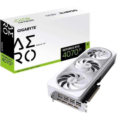 Gigabyte Karta graficzna GeForce RTX 4070 Ti AERO OC 12G B GDDR6X 192bit 3DP/HDMI-3152225