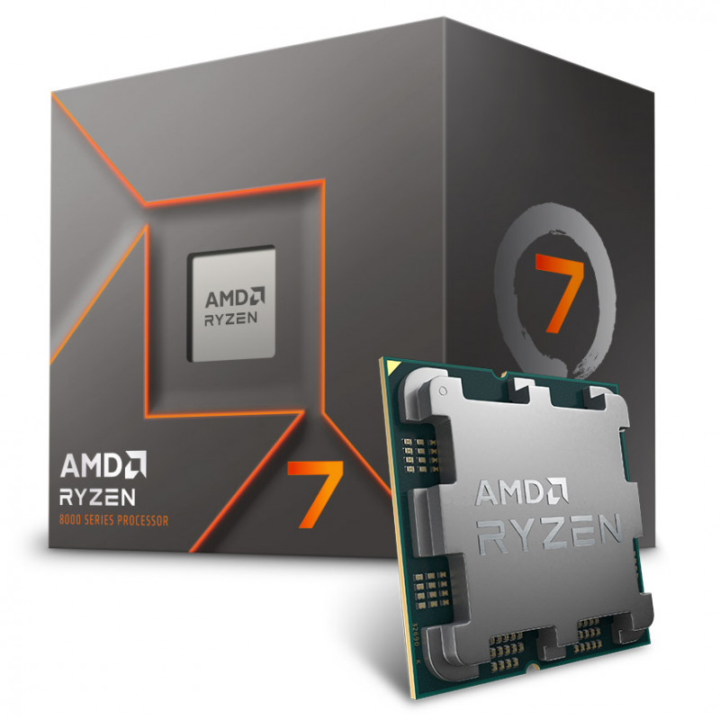AMD Ryzen 7 8700F 5.0 GHz (Phoenix) AM5 Box Wydajny Procesor do Komputerów Sklep